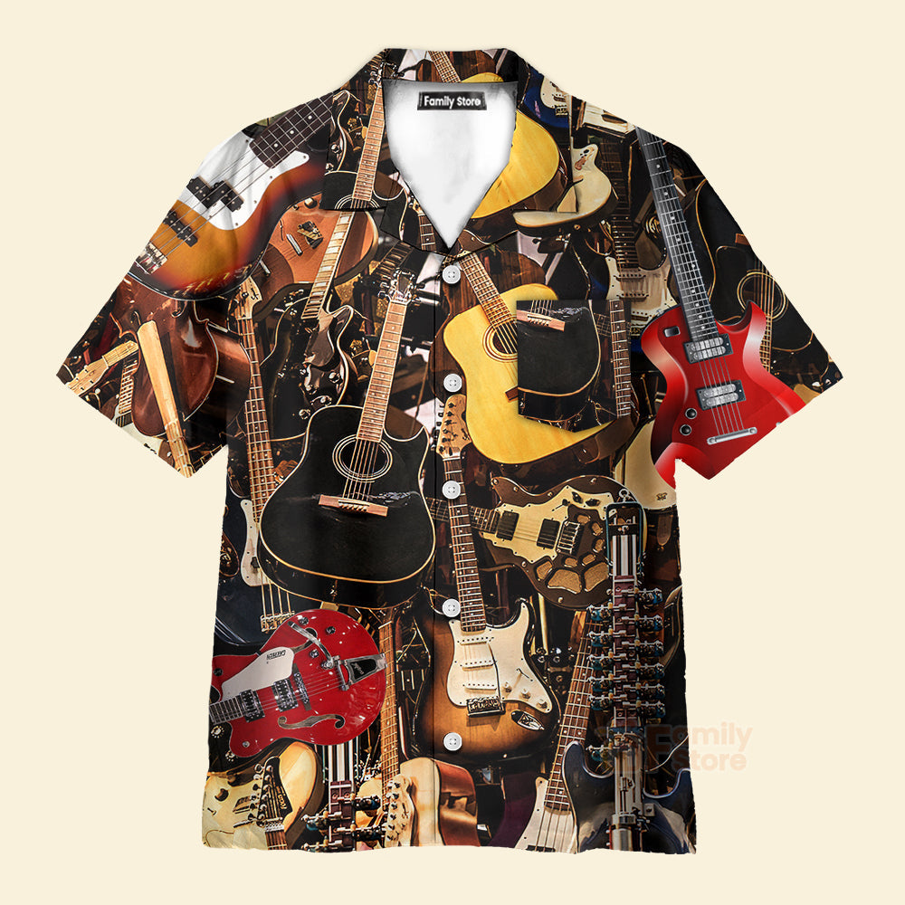 Guitar Music You Can Have Guitar Hawaiian Shirt