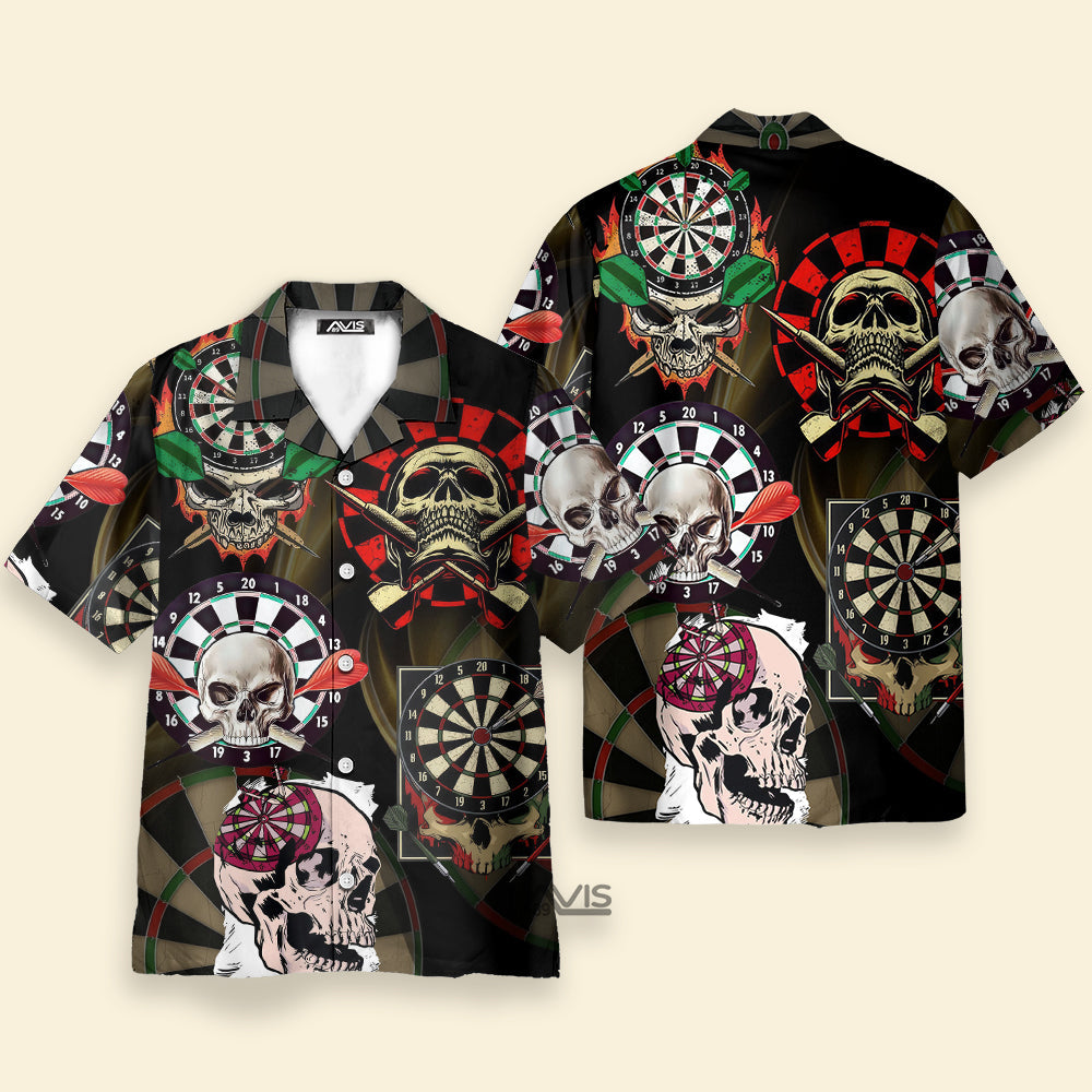Skull Killer Darts - For Men And Women - Hawaiian Shirt
