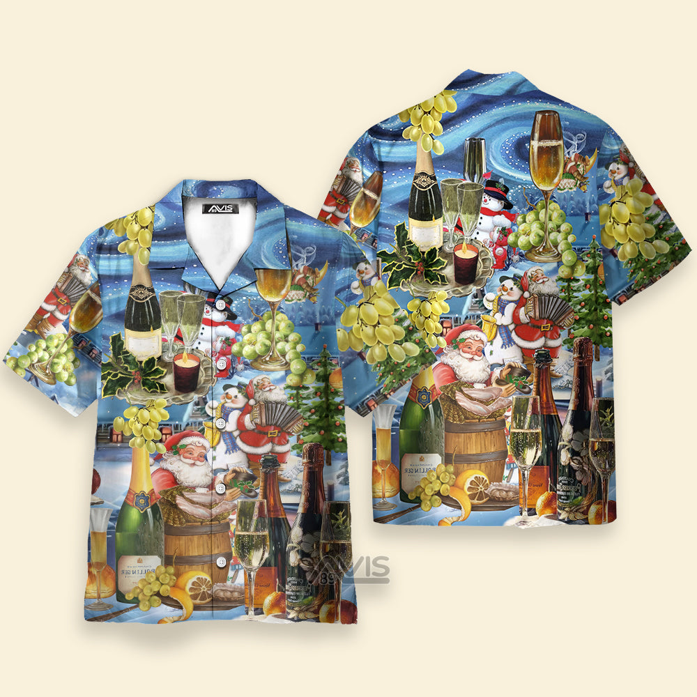 Wine Green - Gift For Wine Lover - Hawaiian Shirt