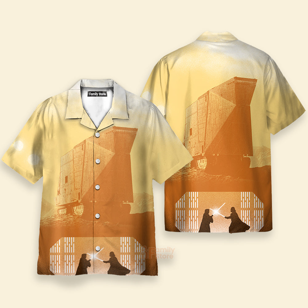 Stwa Darth Vader Qui - Gon Jinn Hawaiian Shirt