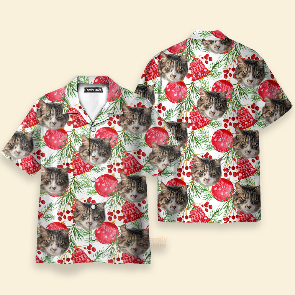 Custom Photo Dog, Cat Funny Photo For Men, Husband - Hawaiian Shirt