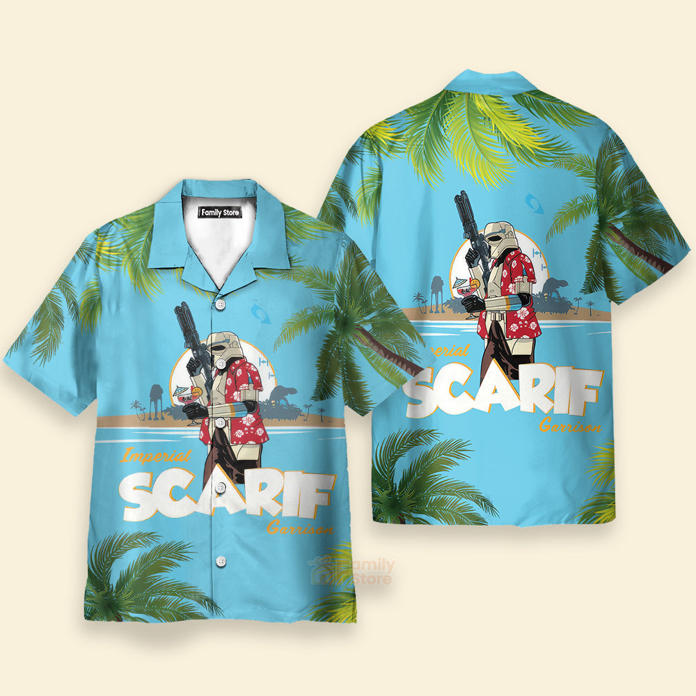 Stwa Scarif Trooper Hawaiian Shirt