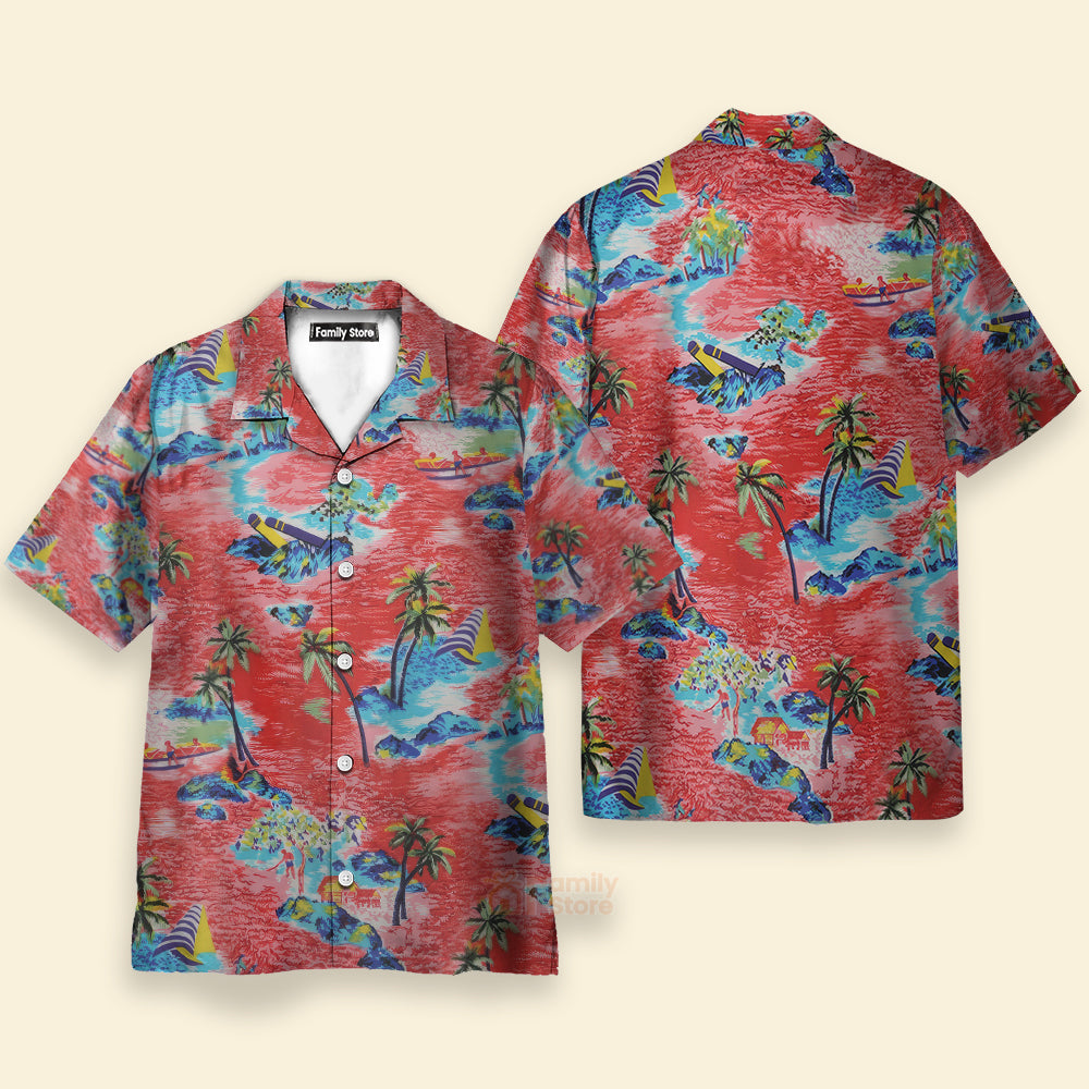True Romance Clarence Worley Vintage Hawaiian Shirt