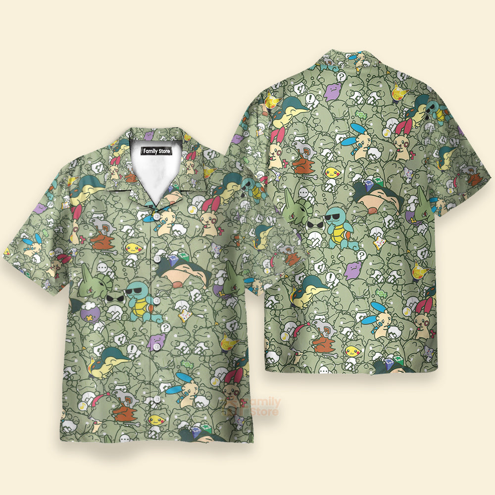 Epic PoMo Pattern Hawaiian Shirt