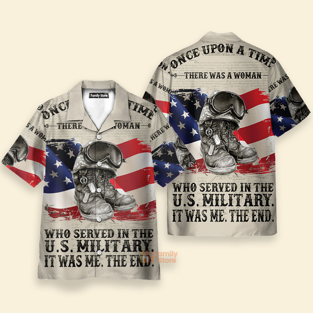 Veteran Us Memorial Day Short Sleeve - Hawaiian Shirt
