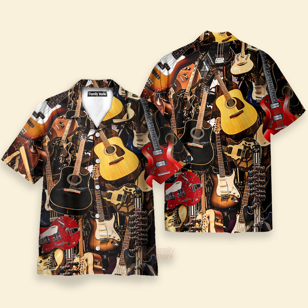 Guitar Music You Can Have Guitar Hawaiian Shirt