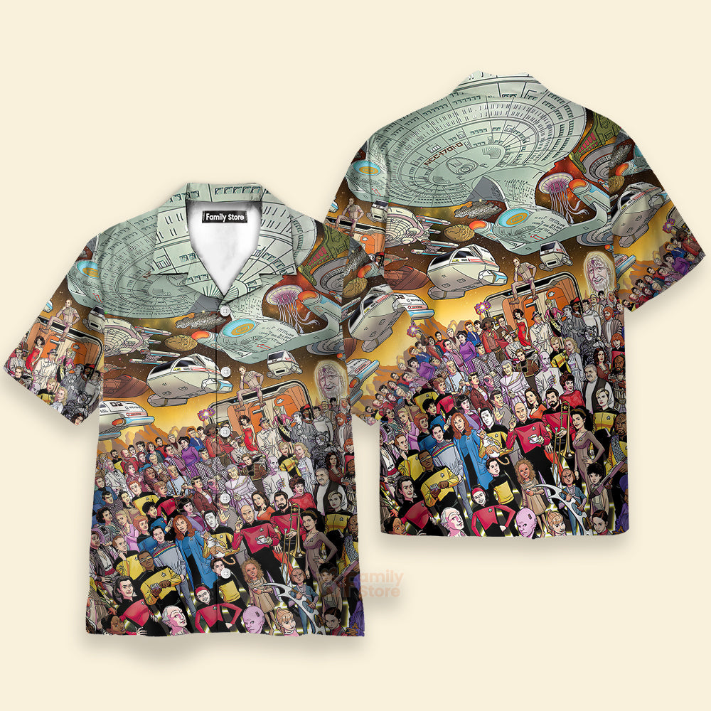 SaTr Alien Nation Hawaiian Shirt For Men And Women