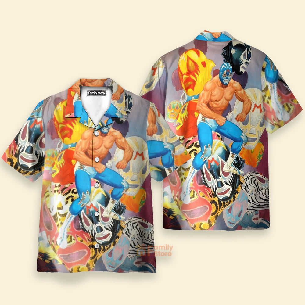 Lucha Libre - Hawaiian Shirt