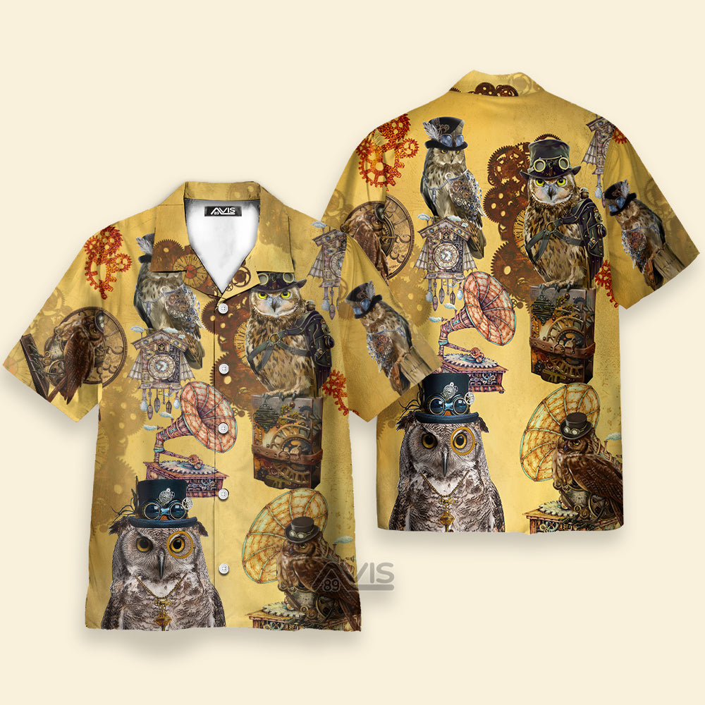 Wisdom Owls - Hawaiian Shirt