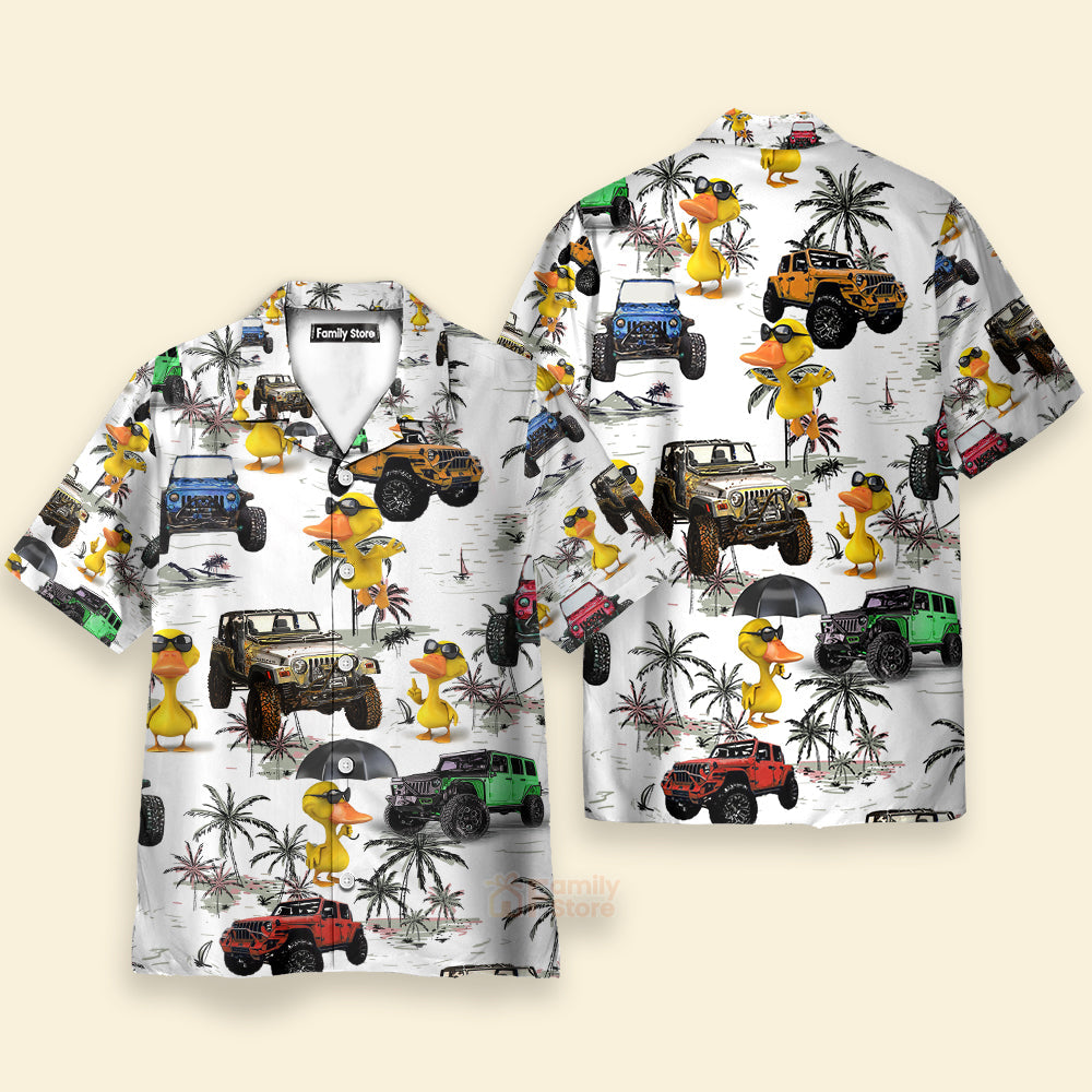 Ocean Jeep Duck Hawaiian Shirt KLZ1073064Lb