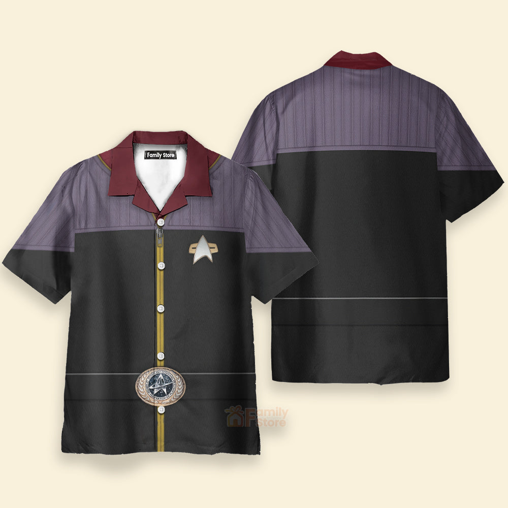 SaTr Flag Officer SaTr Cool Hawaiian Shirt