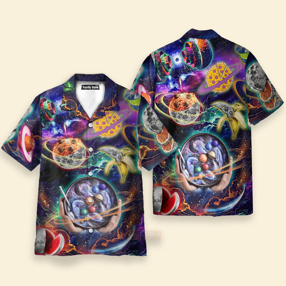 Food Planet Once Food Forever Delicious - Hawaiian Shirt