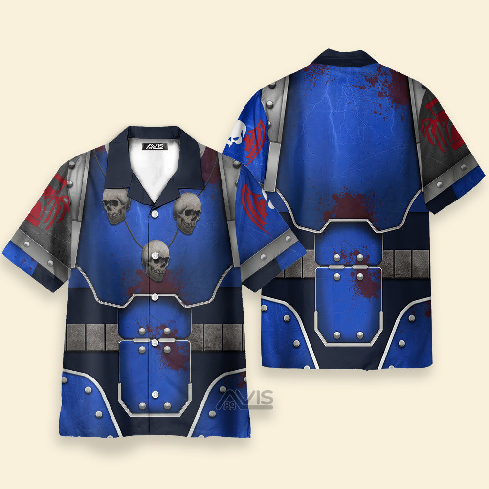 Warhammer Night Lords - Costume Cosplay Hawaiian Shirt CSWRH053