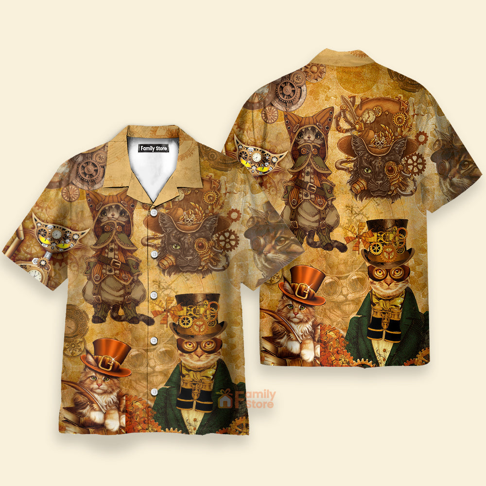 Cat Luxury Style - Hawaiian Shirt