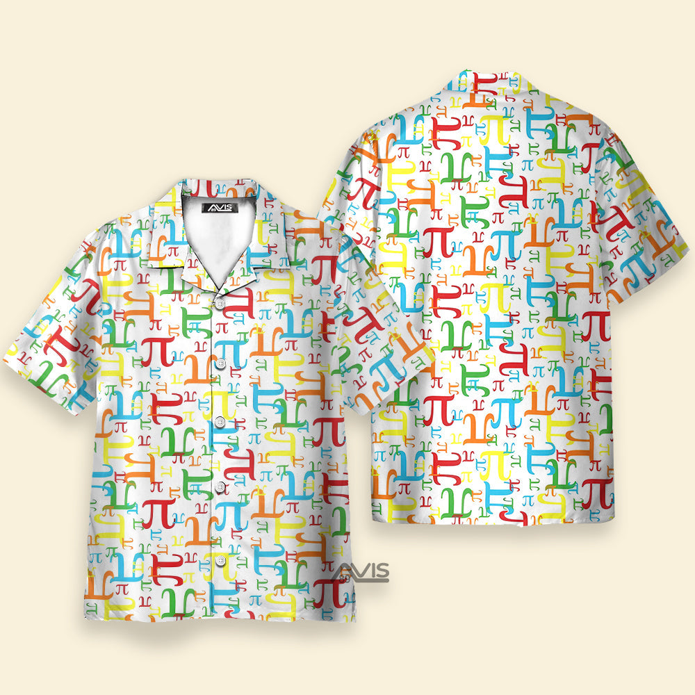 Pieces Of Pi Math V1 - Gift For Teacher, Student - Hawaiian Shirt