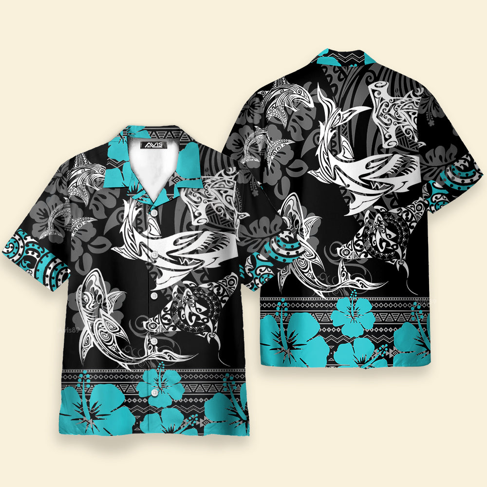 Shark Love Life - Hawaiian Shirt