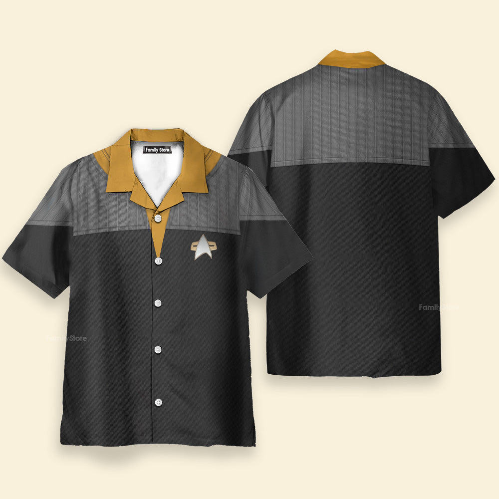 SaTr Standard Uniform 2370s Operations Division Cool Hawaiian Shirt