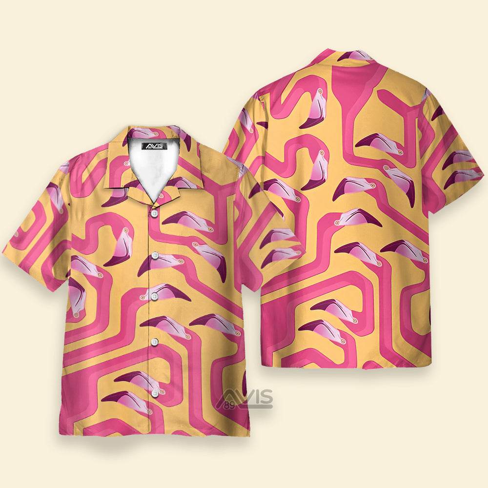 Flamingo 19 Hawaiian Shirt