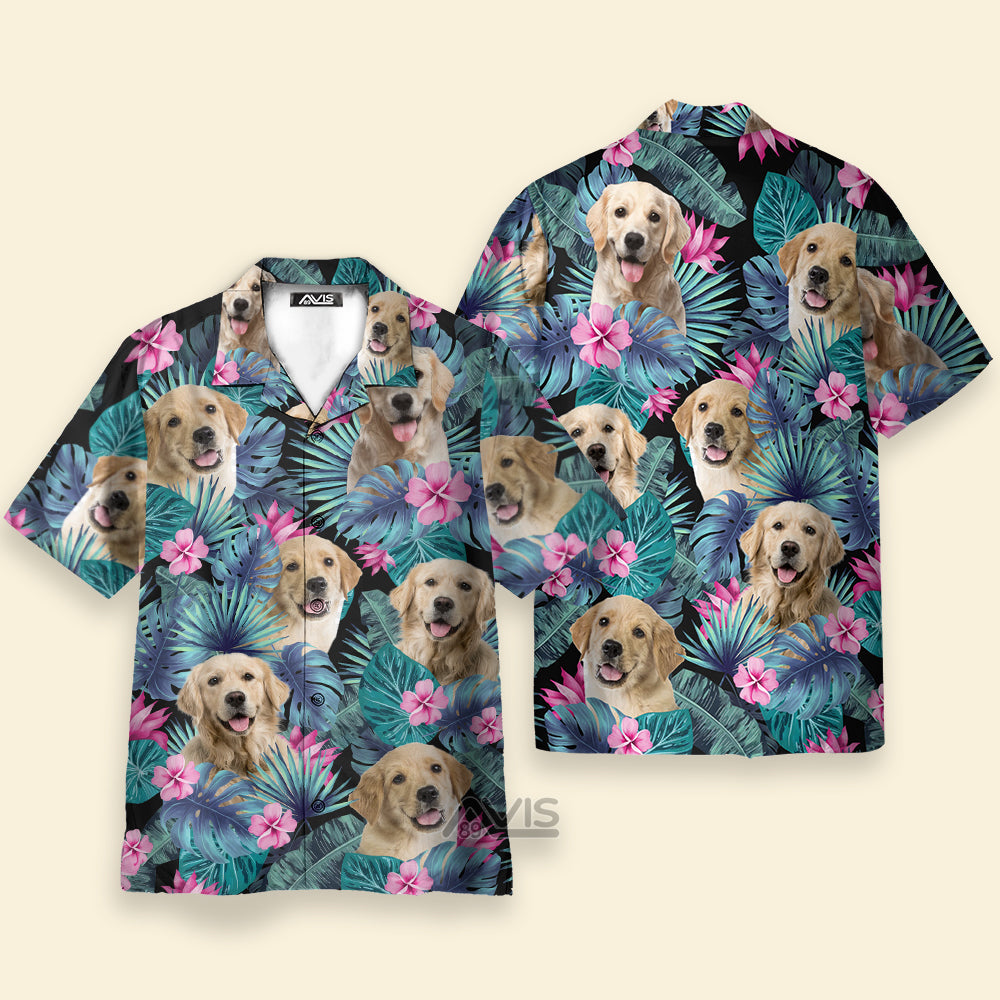 Tropical Golden Dog Hawaiian Shirt Summer Vibe