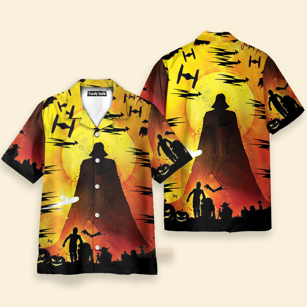 Stwa Darth Vader Halloween Hawaiian Shirt