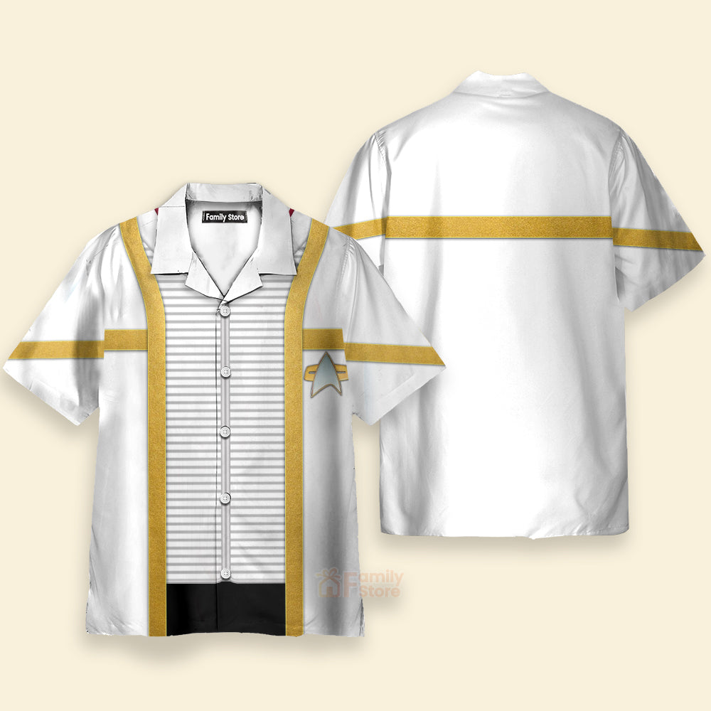 SaTr Insurrection Nemesis Mess Dress Uniform White Cool - Hawaiian Shirt