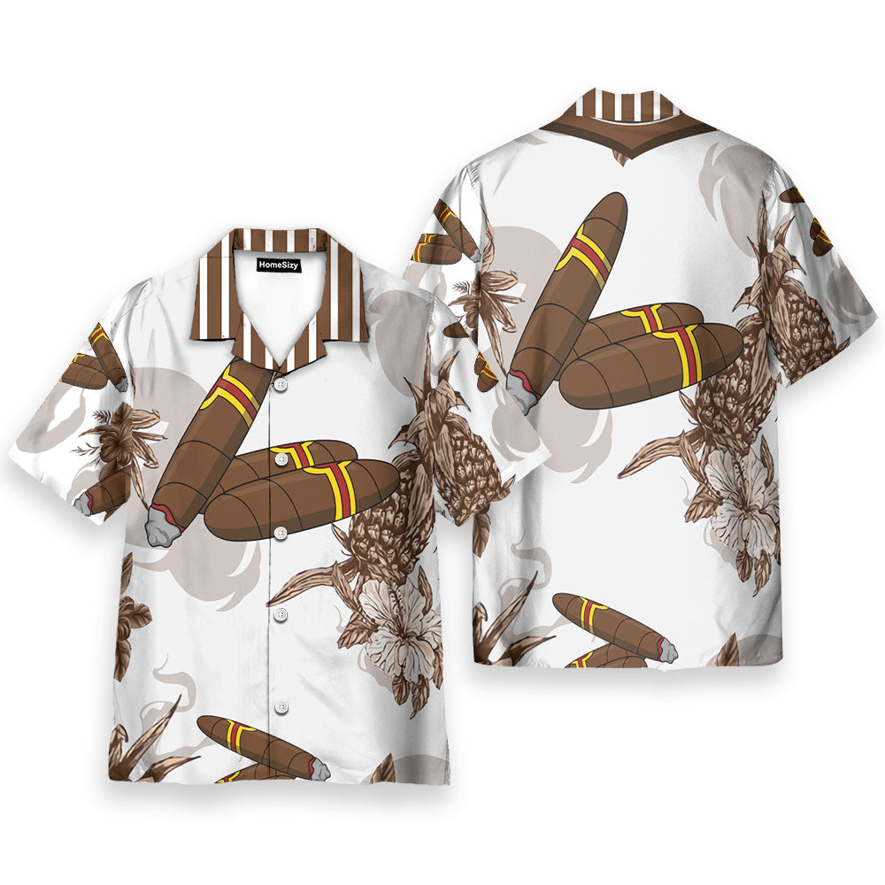 Cigar Men's Button's Up Shirts - Hawaiian Shirt