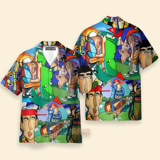 Golf That's What I Do I Play Golf I Know Thing - Hawaiian Shirt