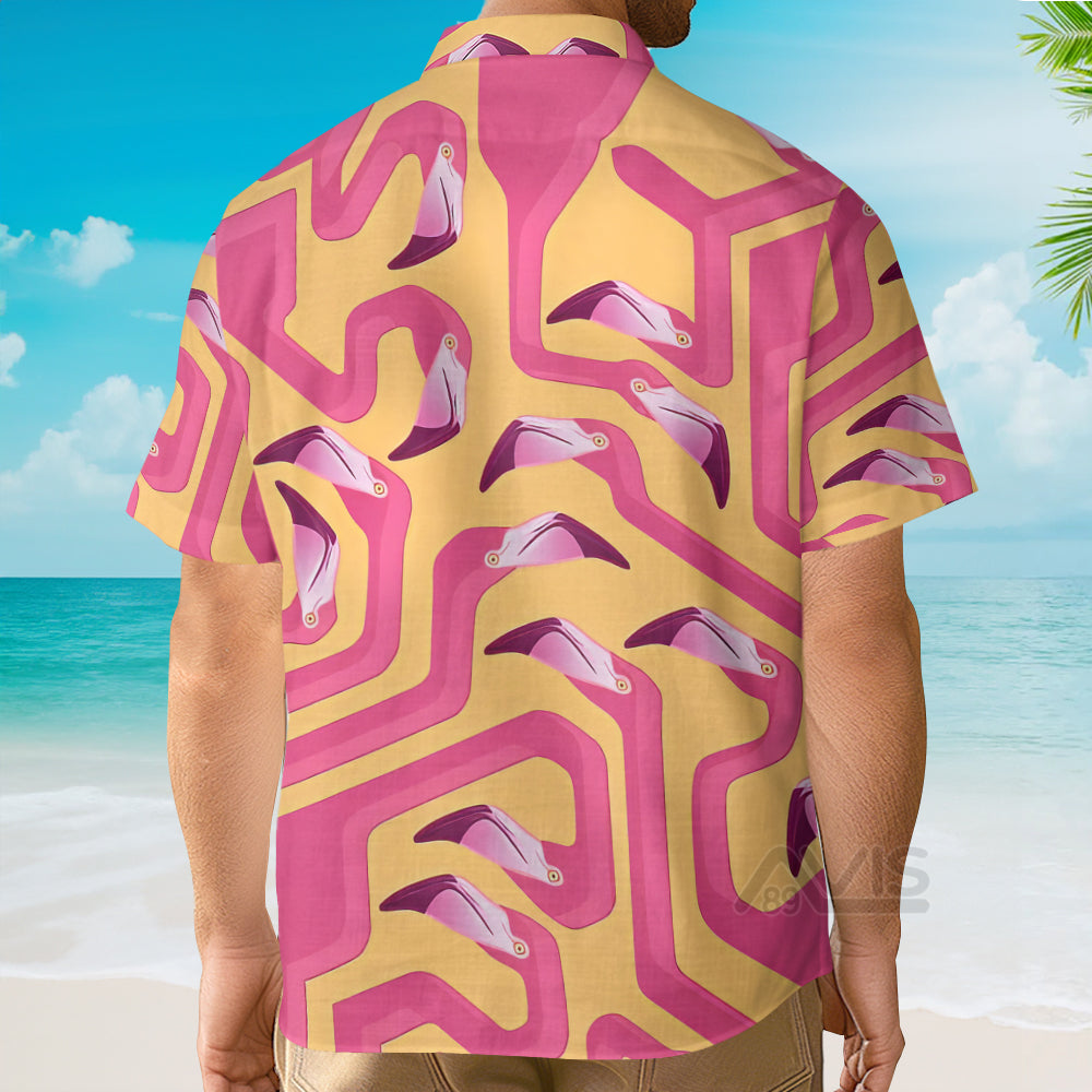 Flamingo 19 Hawaiian Shirt