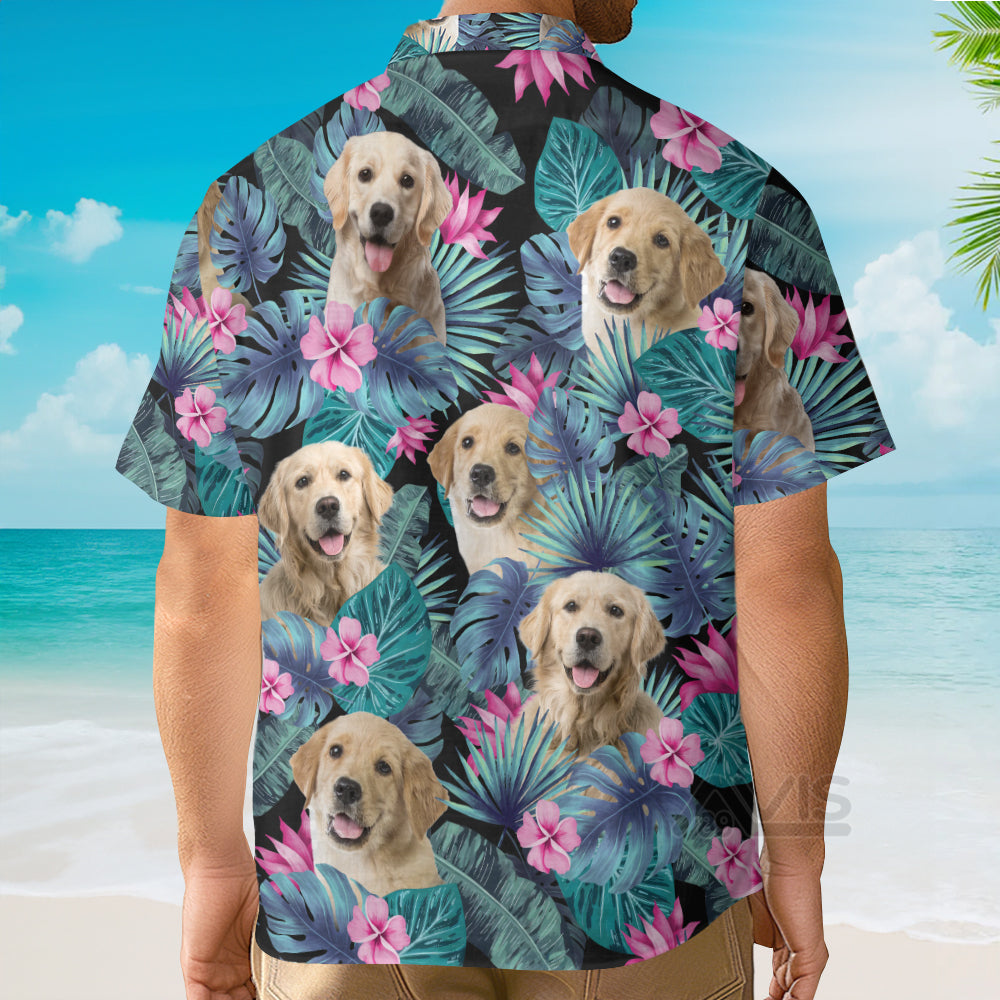 Tropical Golden Dog Hawaiian Shirt Summer Vibe