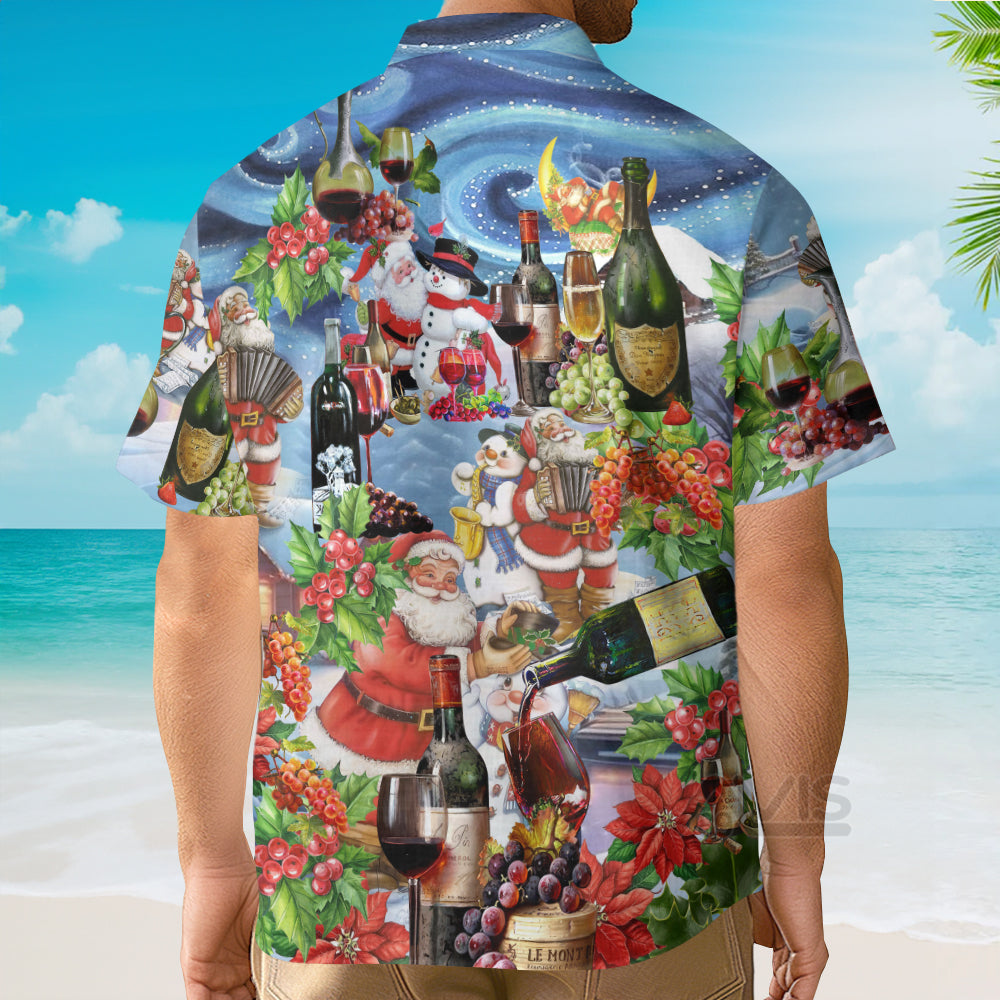 Life Is Better With A Glass Of Wine - Hawaiian Shirt
