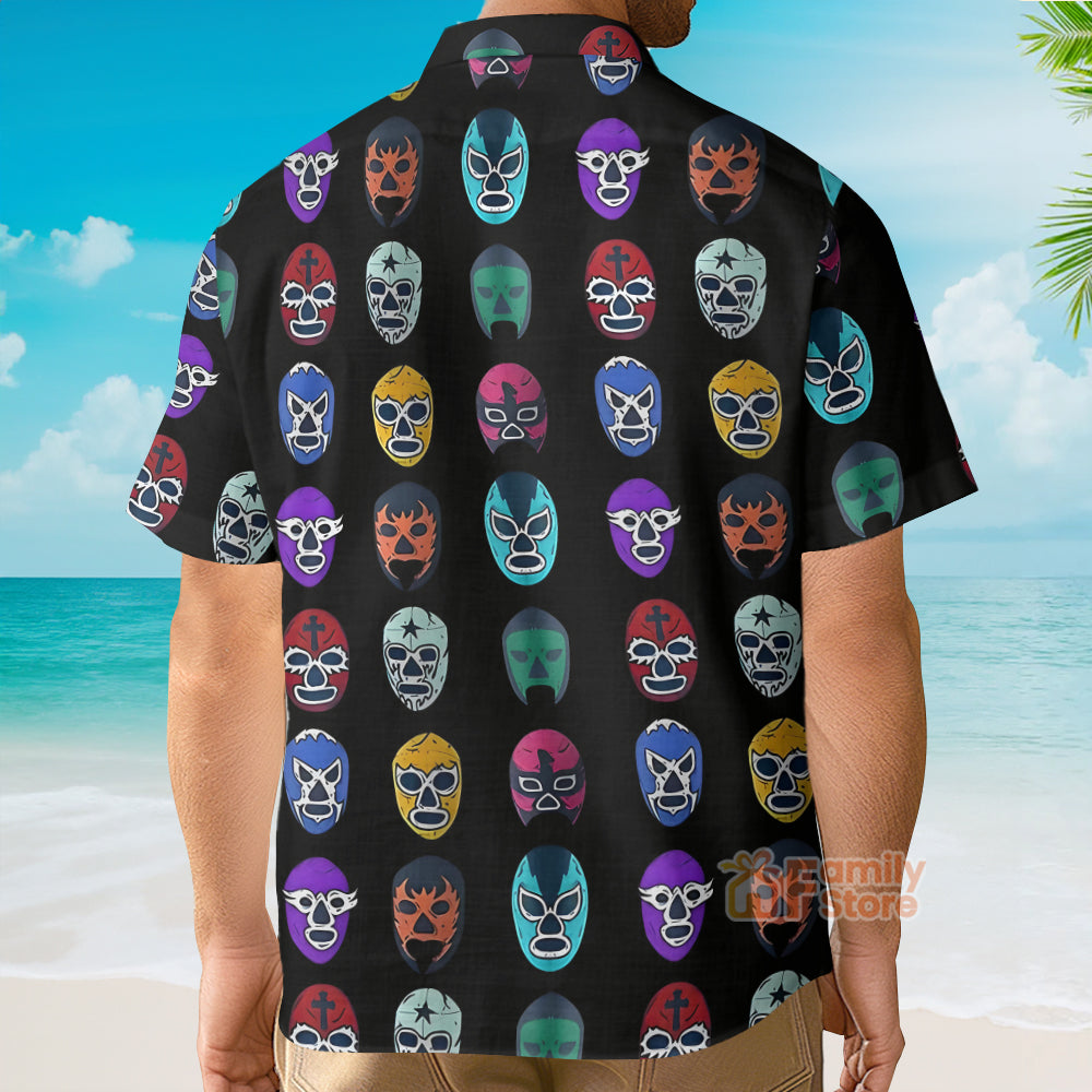 Mexican Culture Traditional Masks - Hawaiian Shirt