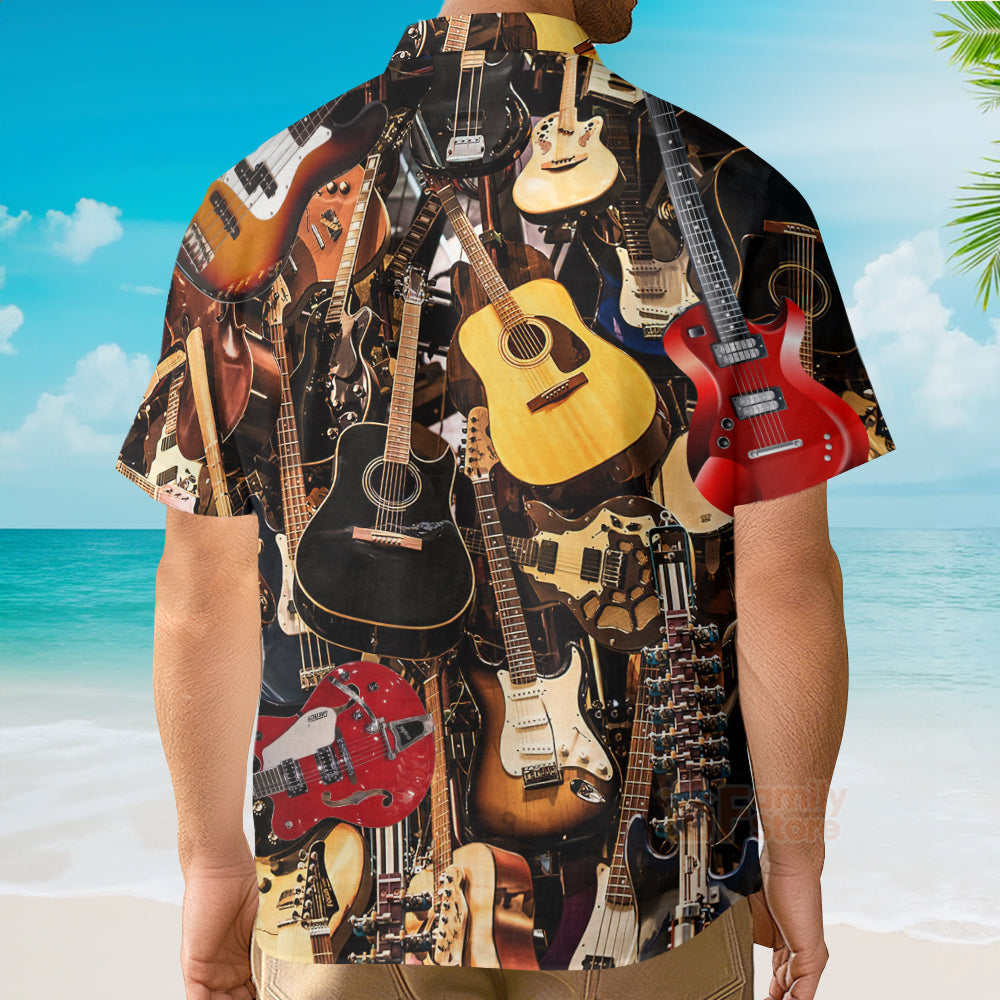 Guitar Music You Can Have Guitar Hawaiian Shirt