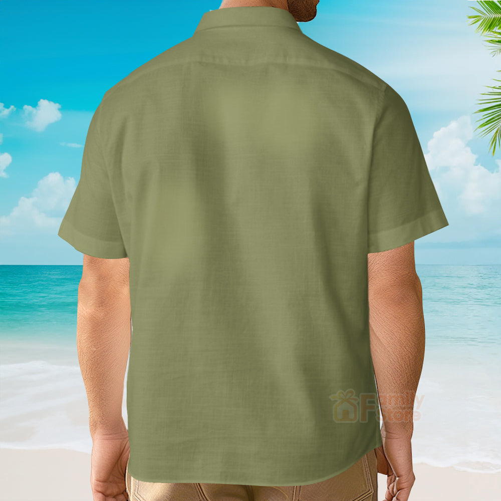 SaTr James T. Kirk Cool Hawaiian Shirt