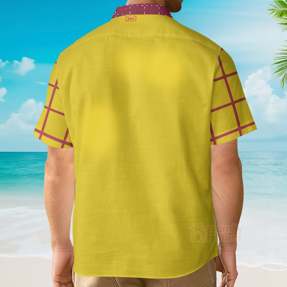 Woody movies Toy Story Denim Style Vest Dress Up Print - Hawaiian Shirt