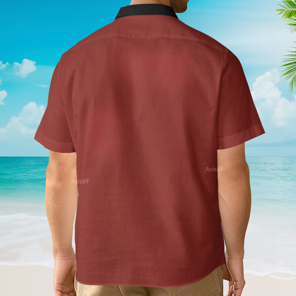 SaTr Into Darkness Red Cool Costume Cosplay - Hawaiian Shirt