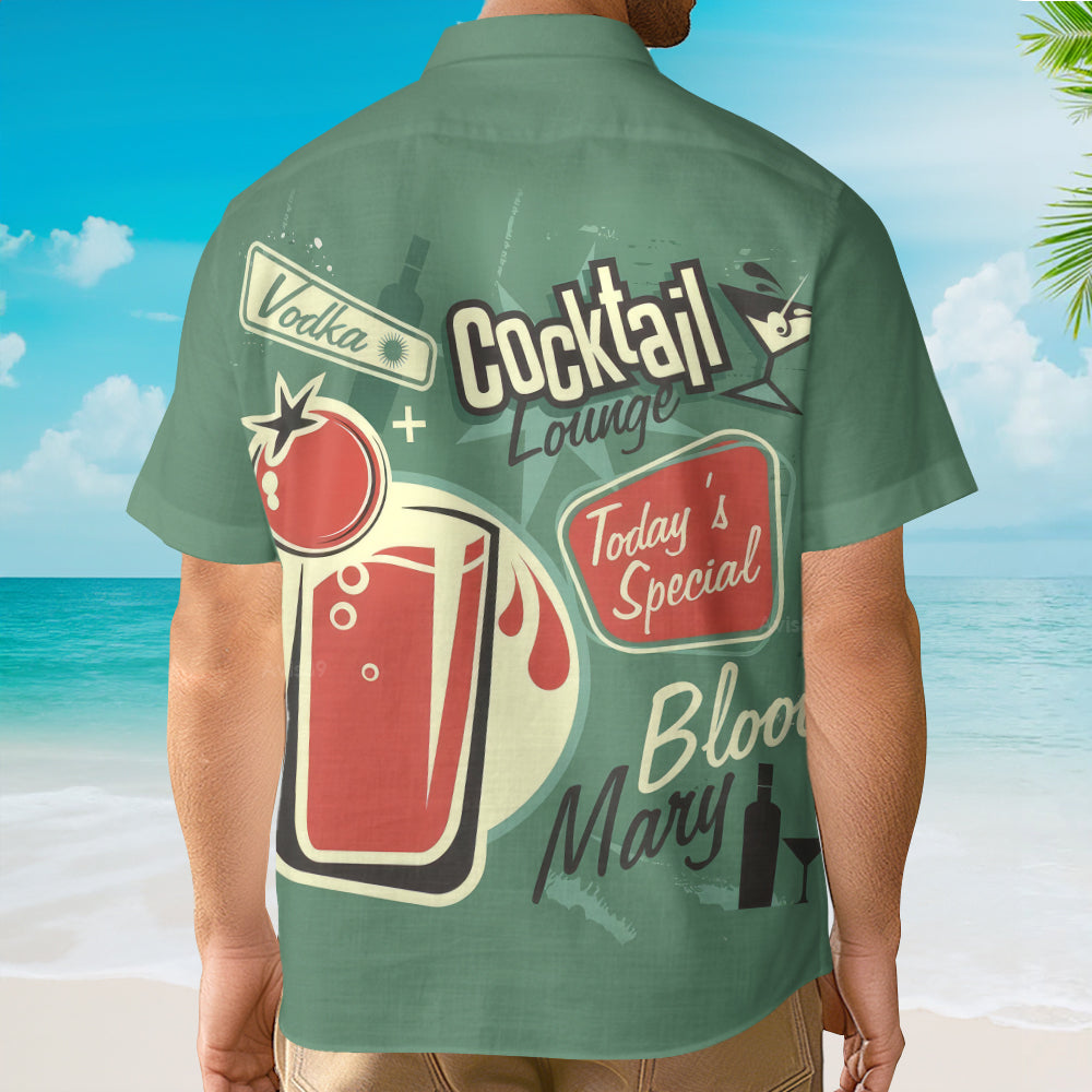 Bloody Mary Today's Special Cocktail - Hawaiian Shirt