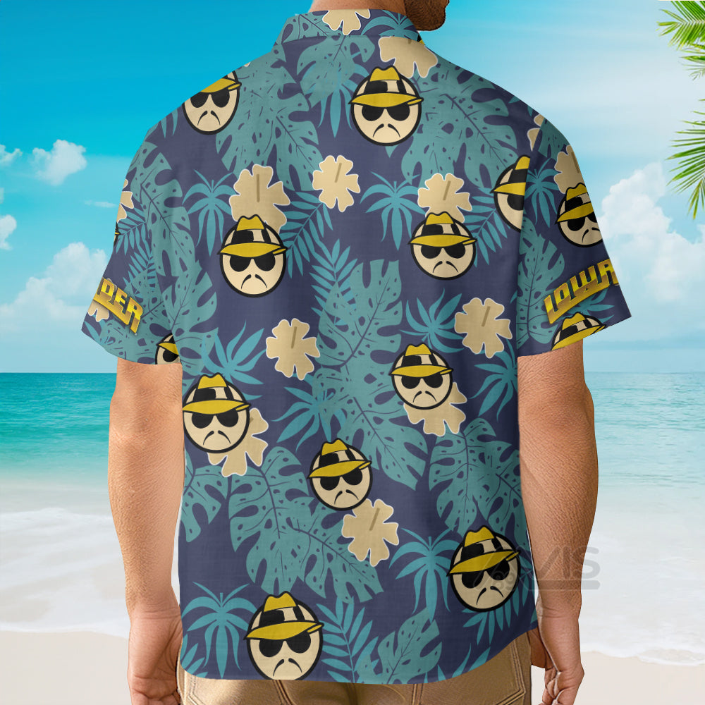 Lowrider Tropical Leaves - For Men And Women - Hawaiian Shirt