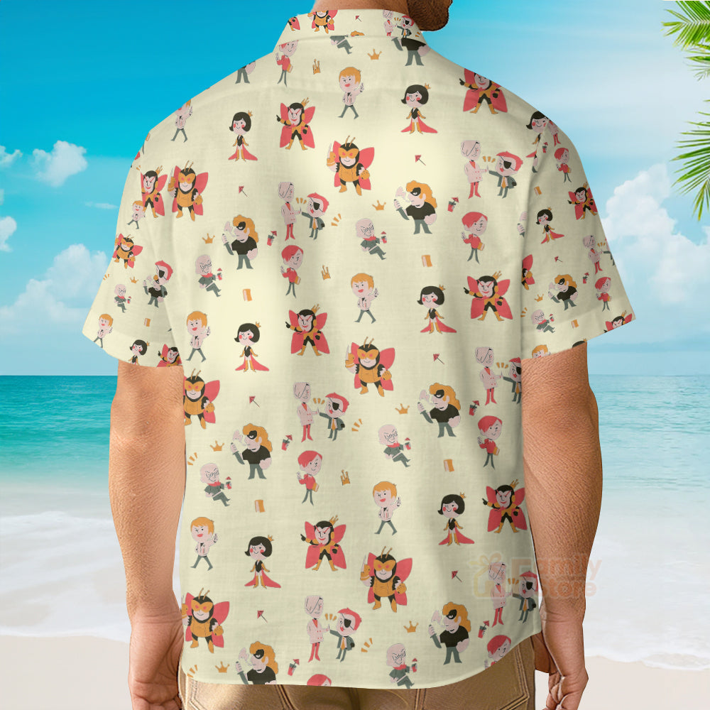 The Venture Bros Pattern Hawaiian Shirt