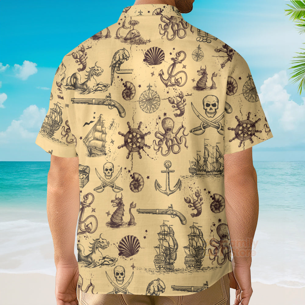 Margarita Cocktail Pattern Hawaiian Shirt