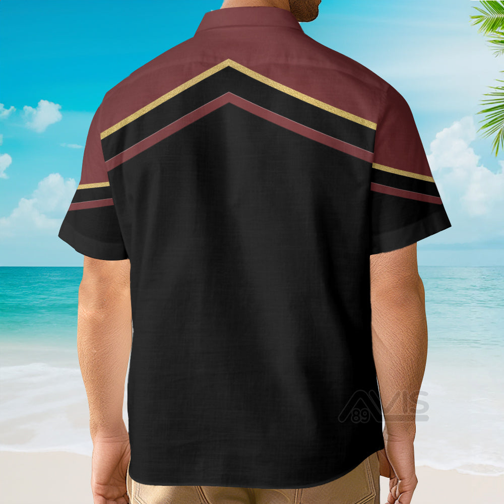 SaTr Starfleet Uniform Circa Cool Cosplay Costume - Hawaiian Shirt