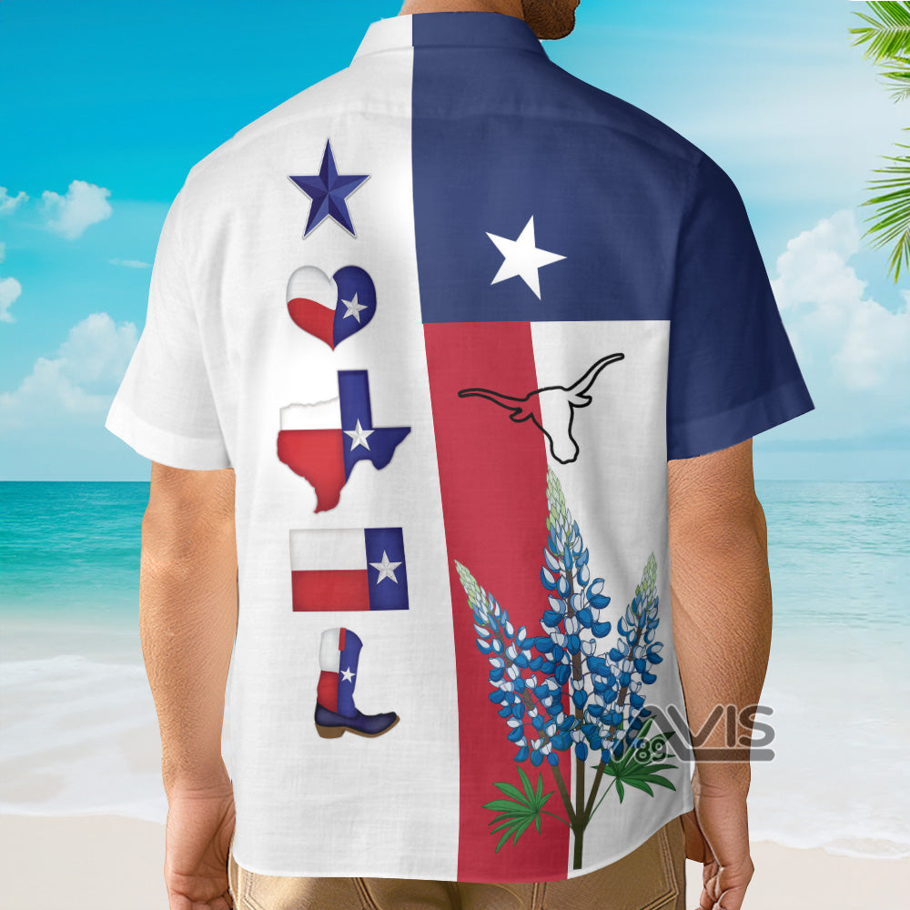 Texas Pride Unique - Hawaiian Shirt