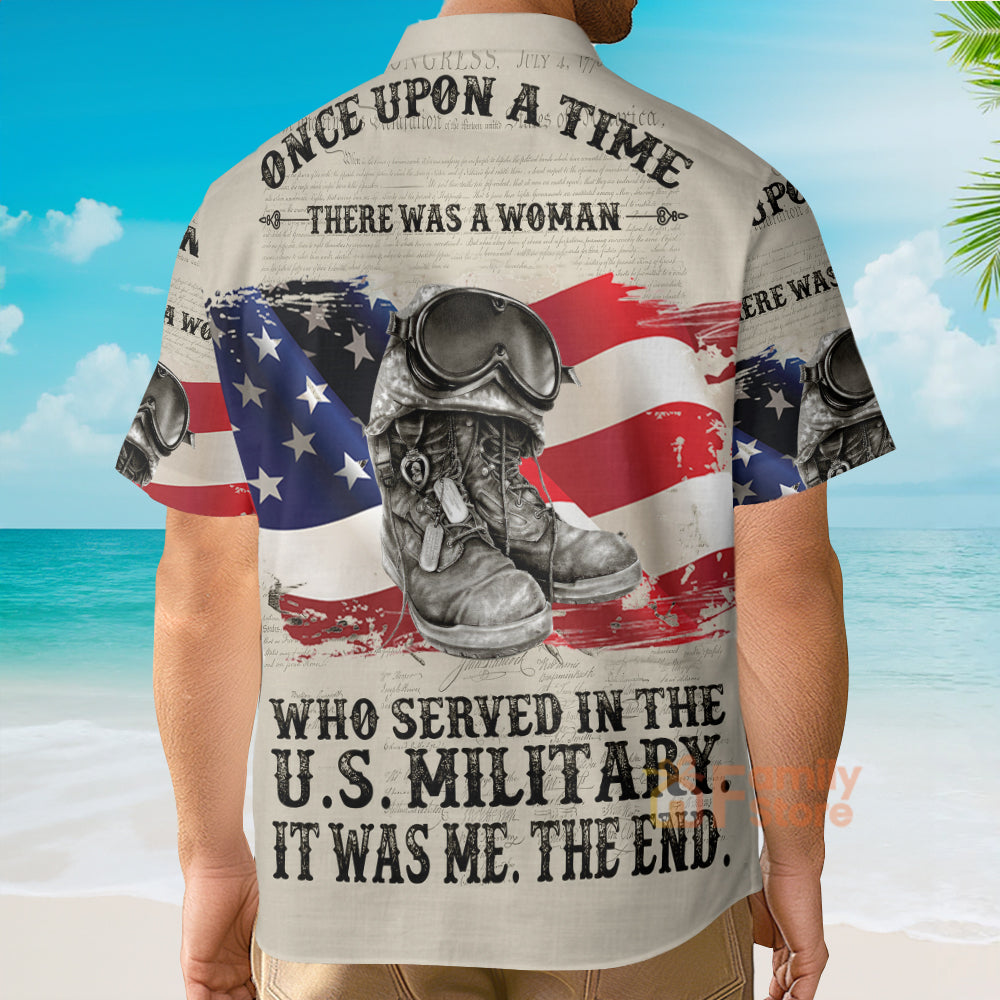 Veteran Us Memorial Day Short Sleeve - Hawaiian Shirt