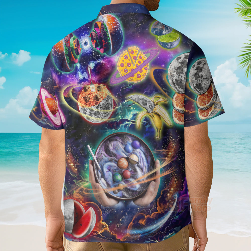 Food Planet Once Food Forever Delicious - Hawaiian Shirt
