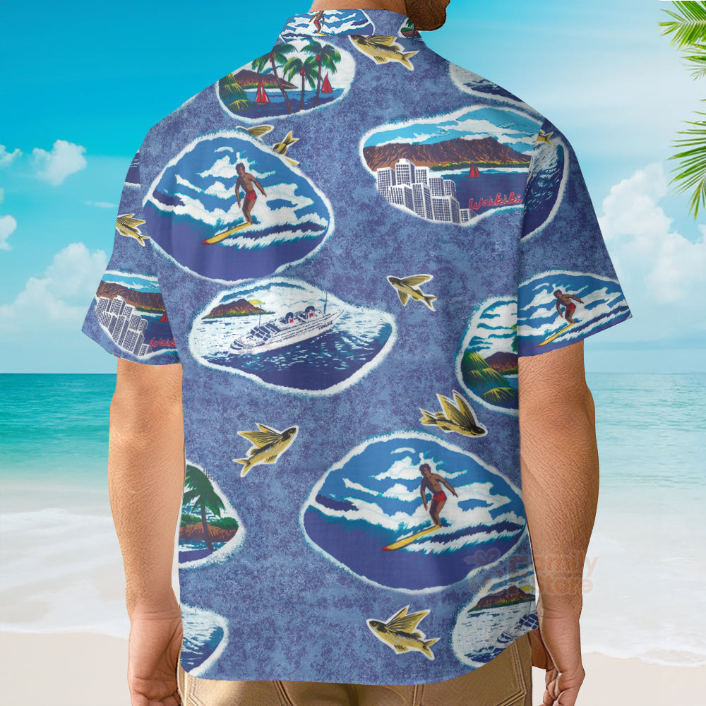 Honolulu Goose In Top Gun Custom Hawaiian Shirt