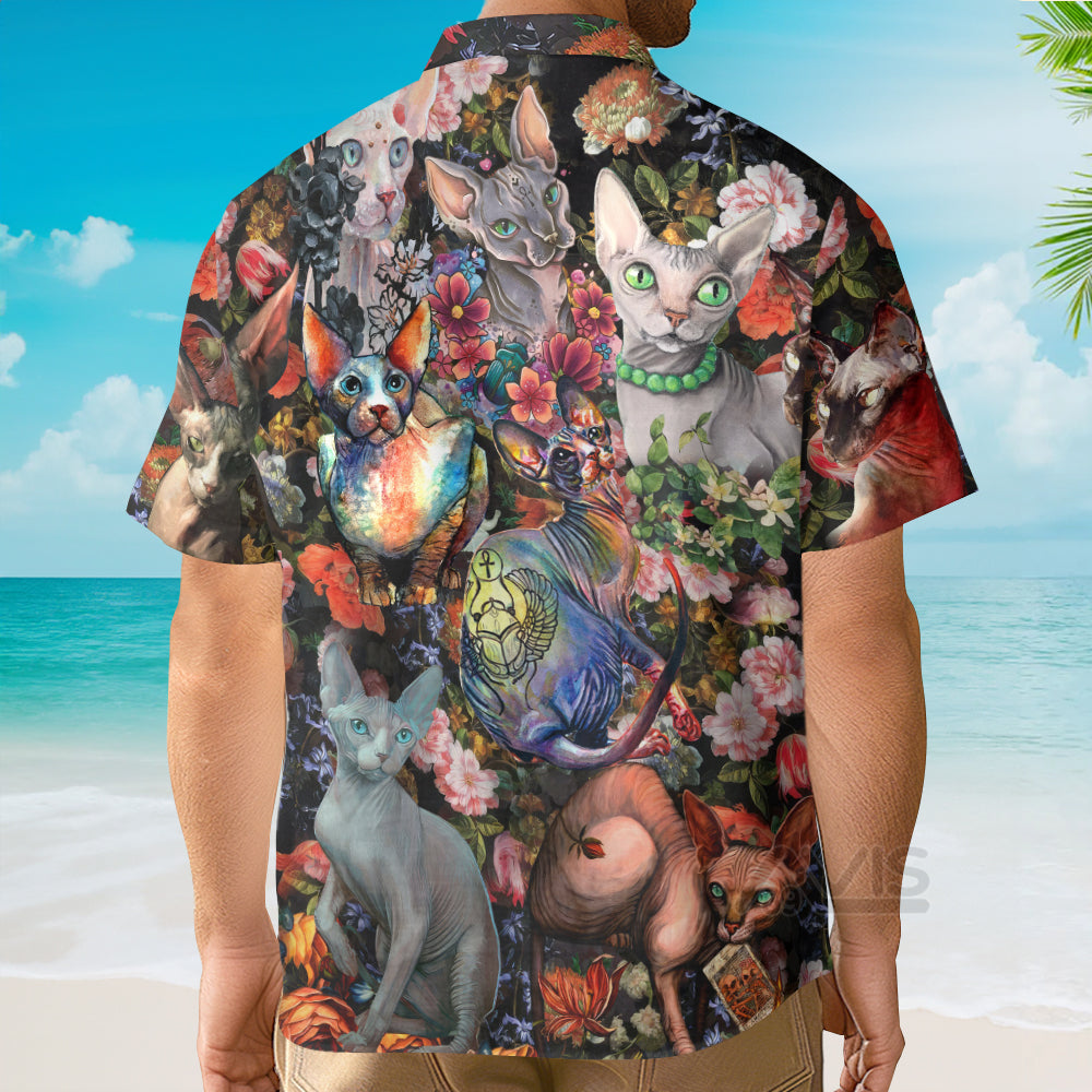 Cat All I Need Is Sphynx Cats - Gift For Cat Lovers - Hawaiian Shirt