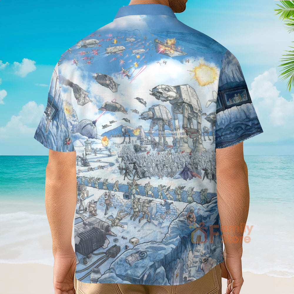 Starwars Train Yourself To Let Go Of Everything You Fear - Hawaiian Shirt