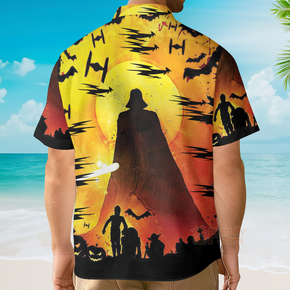 Stwa Darth Vader Halloween Hawaiian Shirt
