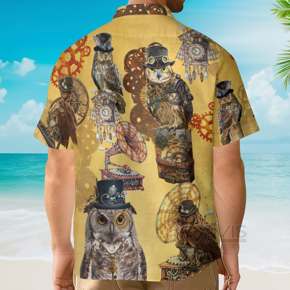 Wisdom Owls - Hawaiian Shirt