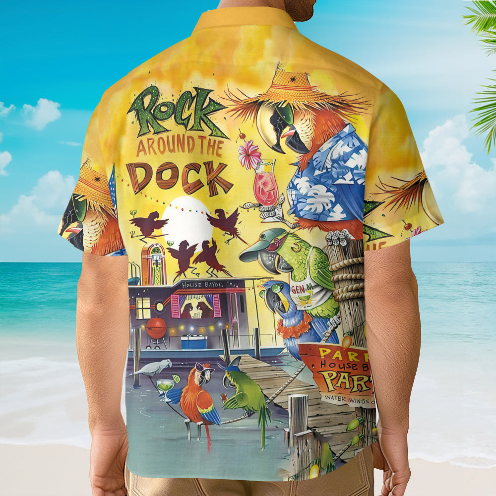 Rock Around The Dock - Hawaiian Shirt