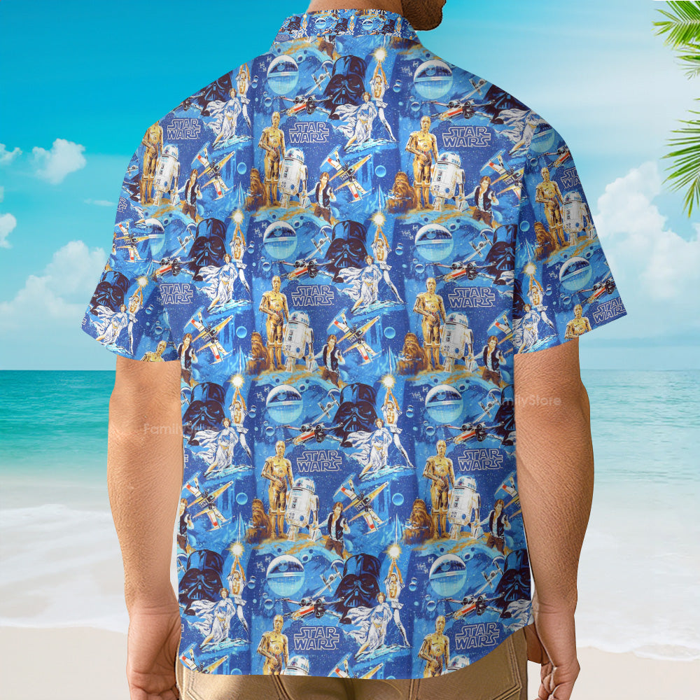 Starwars Luke - Hawaiian Shirt For Men, Women, Kids